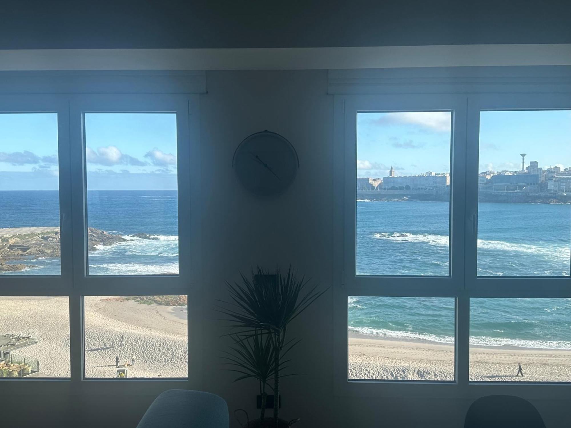 Апартаменти Piso Con Vistas A La Playa De Riazor А-Корунья Екстер'єр фото
